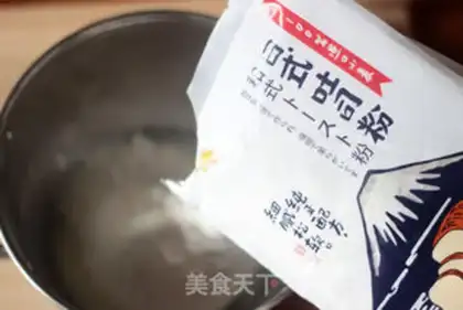 Make Marble bean toast step 1
