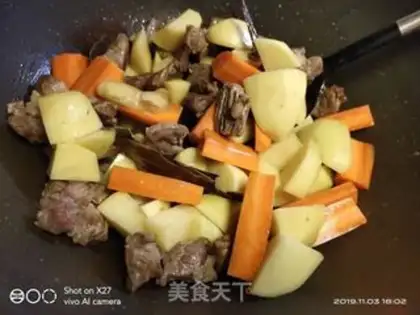 Make Potato carrots step 4