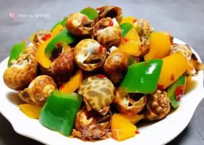 Make Pepper chili and snail step 8