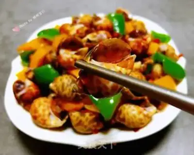 Make Pepper chili and snail step 10