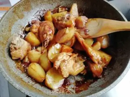 Make Potato chicken step 6