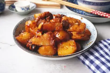 Make Potato chicken step 7