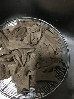 Make Celery fried liver step 4