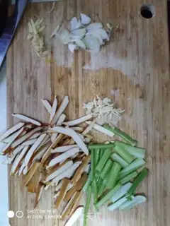 Make Soy dry celery step 1