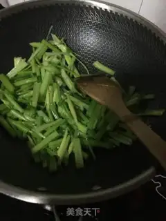Make Celery fried liver step 10