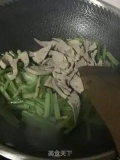 Make Celery fried liver step 11