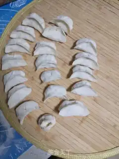 Make Fried dumplings step 12