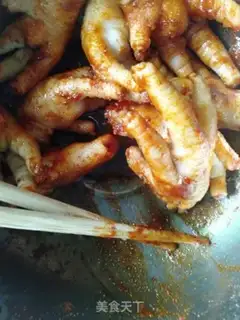 Make Weird chicken claws step 3