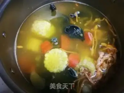 Make A rooster stewed with vermin step 8