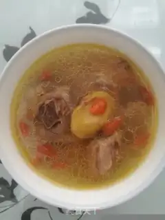 Make Pumpkin chestnut soup step 8
