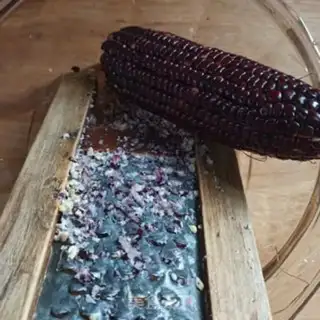 Make Black rice porridge step 0