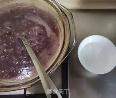 Make Black rice porridge step 5