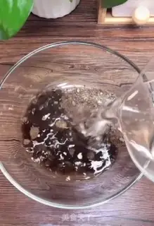Make Red sugar, red date, paper and hair cream step 1
