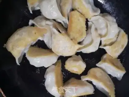 Make Fried dumplings step 26