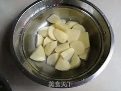 Make Potato rice step 0
