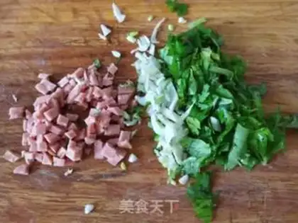 Make Celery eggcake step 1