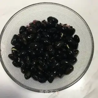 Make Three black rice step 1