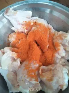 Make The spicy fried chicken leg step 2
