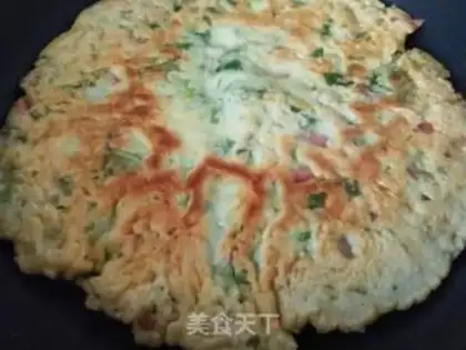 Make Celery eggcake step 7