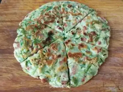 Make Celery eggcake step 8