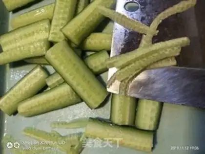 Make Two cucumbers step 1