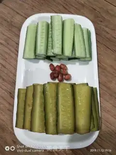 Make Two cucumbers step 3