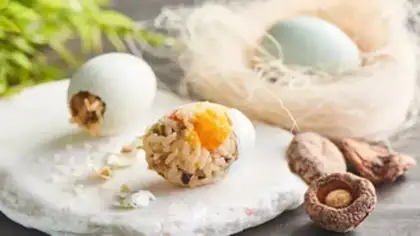 Make Rice eggs step 9