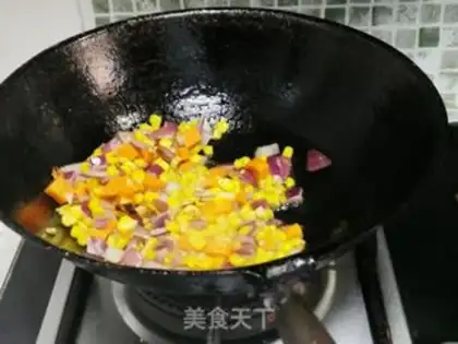 Make Pineapple rice step 10
