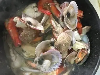 Make Seafood feast step 7