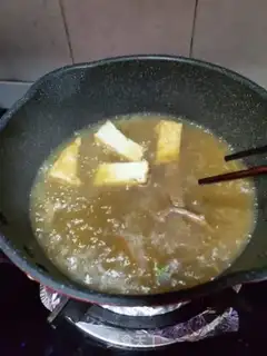 Make Tofu meat tomme powder step 5