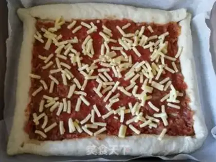 Make Cheese roll pizza step 8