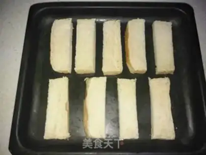 Make Garlic toast step 1