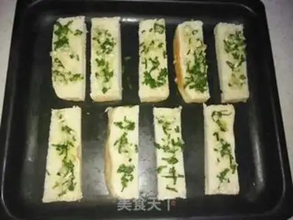 Make Garlic toast step 3