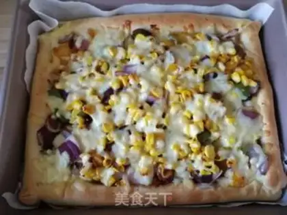 Make Cheese roll pizza step 14