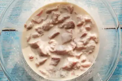 Make Sneaking meat step 3