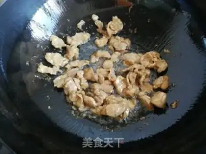 Make Blue radish meat step 2