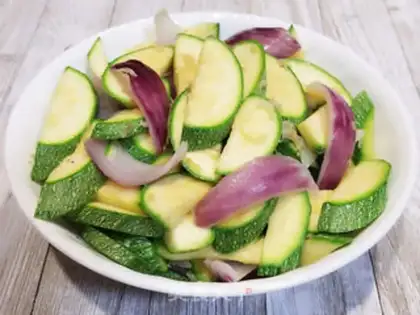 Make Onion fried watermelon step 8