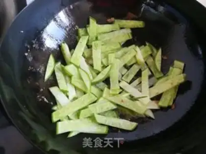 Make Blue radish meat step 3