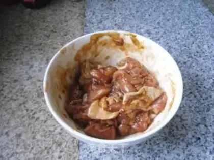 Make Pumpkin chicken step 4