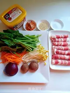 Make Korean iron pan beef gravy step 0
