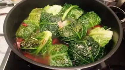 Make The cabbage meatloaf step 7