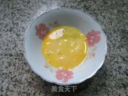 Make Eggs, ham, sausage, pasta step 2