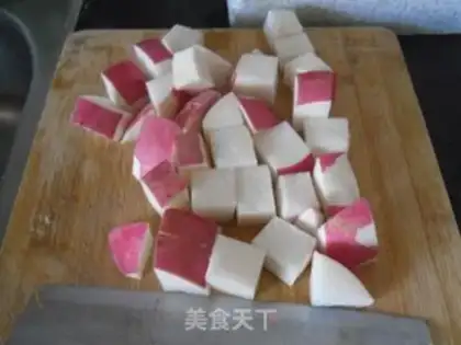 Make Ham carrots step 1