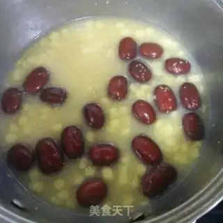Make Red-tree porridge step 4