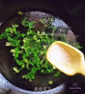 Make ♪ ♪ A green ham tofu soup ♪ step 5