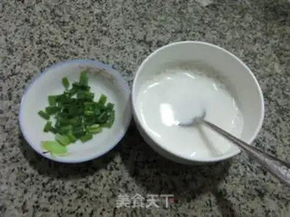 Make Shrimp tofu step 1