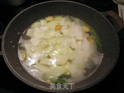 Make Meatball tofu soup step 3