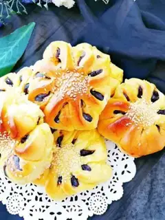 Make Pumpkin soybean bread step 24
