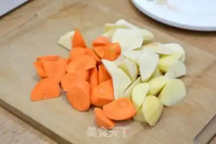 Make Chicken stew potato carrots step 6