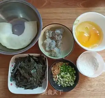 Make Shrimp seaweed loaf step 0